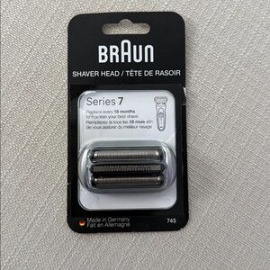 Braun Series 7 Shaver Head - Silver- 74S